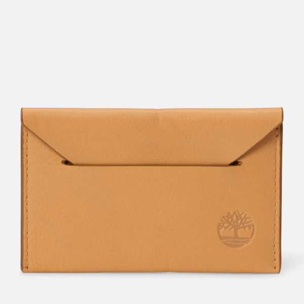 Timberland - Acadia Leather Card Holder in Yellow