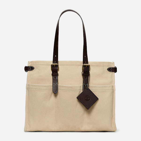 Timberland - Crafted Heritage Tool Tote Bag for Women in Beige