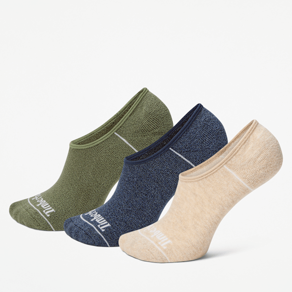 Timberland - Bowden 3-Pack Sock Liner in Beige