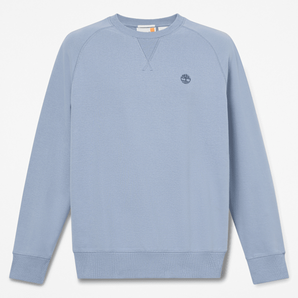 Timberland Exeter River Crewneck Sweatshirt For Men In Blue Size Xxl