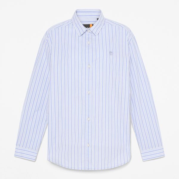 Timberland - Multi-Stripe Long-Sleeve Shirt for Women in Blue