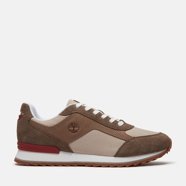 Timberland Scout Heights Trainer For Men In Light Beige/Brown Size 6.5
