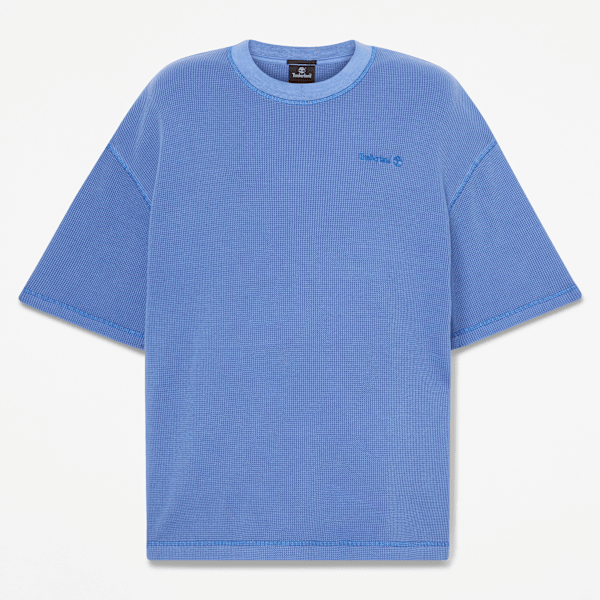 Timberland - All Gender Waffle T-Shirt in Blue