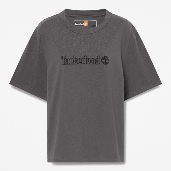 Timberland - Lush Short-Sleeve T-Shirt for Women in Dark Grey