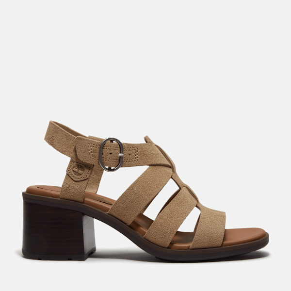 Timberland - Bellevaux Suede Fisherman Sandal for Women in Beige