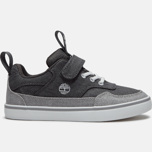 Timberland - Stone Jump Hook-and-Loop Trainer for Youth in Dark Grey