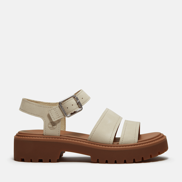 Timberland - Stone Street Platform Backstrap Sandal for Women in Light Beige
