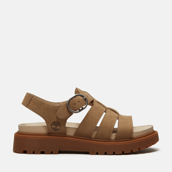 Timberland - Clairemont Way Fisherman Sandale für Damen in Beige, Damen, Beige, Größe: 42