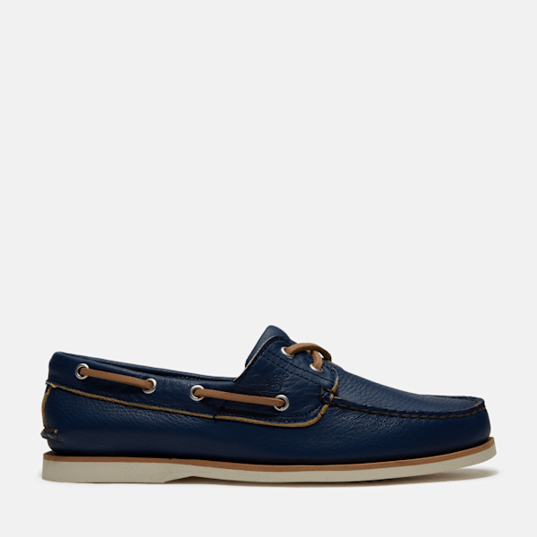 Timberland - Lake House Classic 2-Eye Boat Shoe for Men in Dark Blue