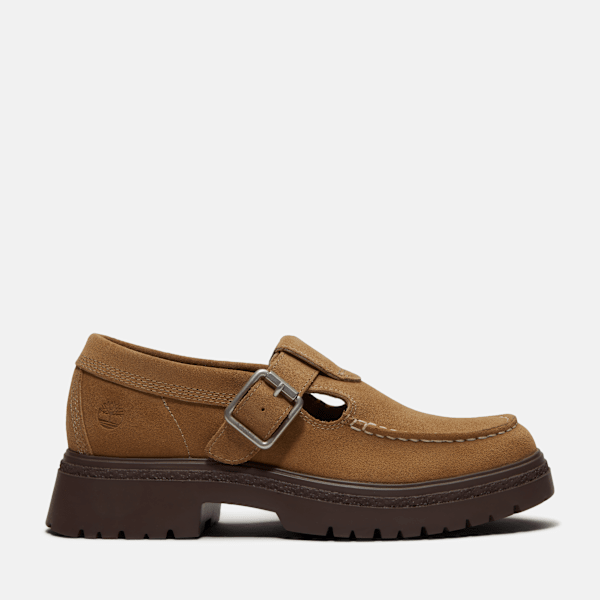 Timberland Cambria Valley Buckle Shoe For Women In Beige Size 3.5