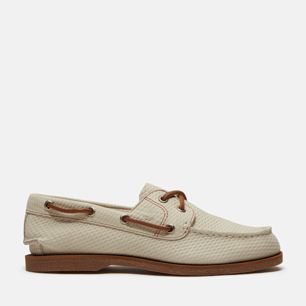 Timberland Classic Boat Shoe For Women In Light Beige Size 9