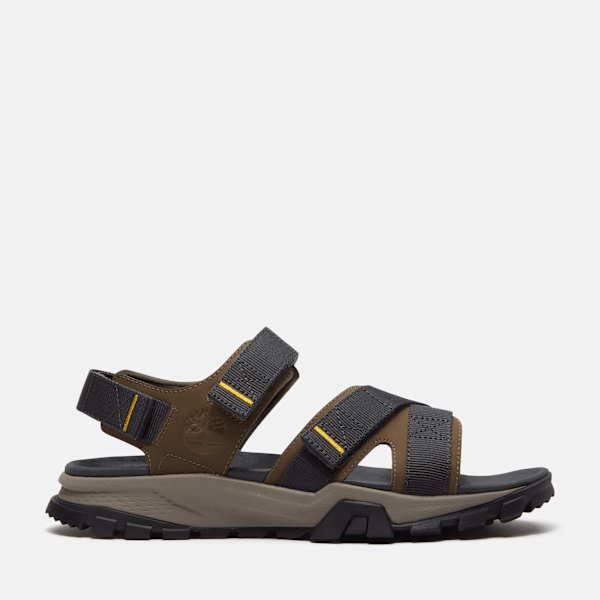 Timberland - Garrison Trail Sandale mit Fersenriemen für Herren in Dunkelbraun, Herren, Braun, Größe: 44