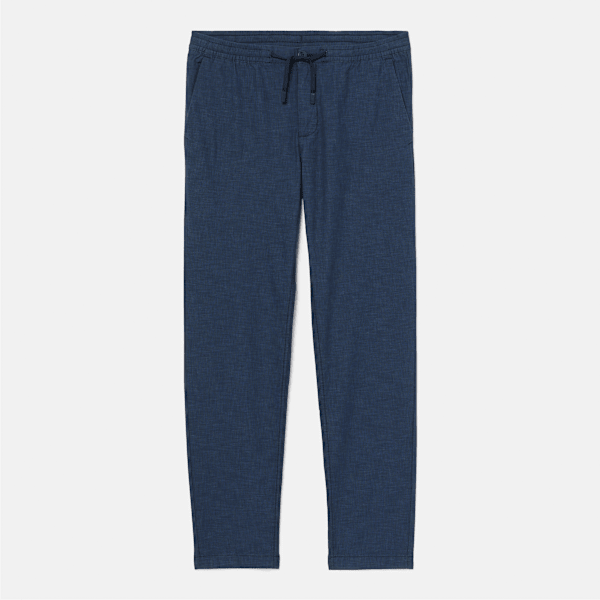 Timberland Blu - Joggers In Cotone Da Uomo In Scuro, Uomo, Taglia: 30