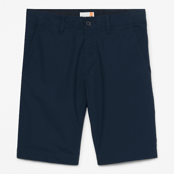 Timberland - Claremont Poplin Chino Short for Men in Dark Blue