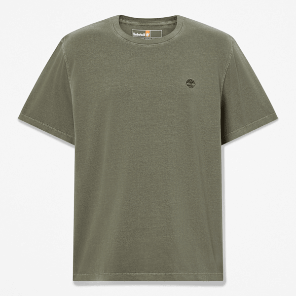 Timberland - Stückgefärbtes Dunstan River T-Shirt für Herren in Grün, Herren, Grün, Größe: XL