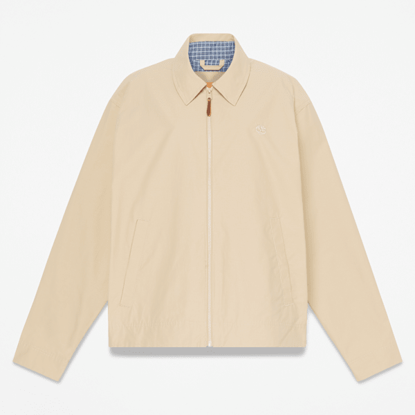 Timberland - Stratham Durable Water Repellent Cotton Bomber for Men in Beige