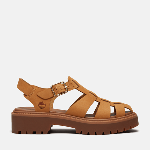 Timberland - Stone Street Fisherman Platform Sandal for Women in Yellow