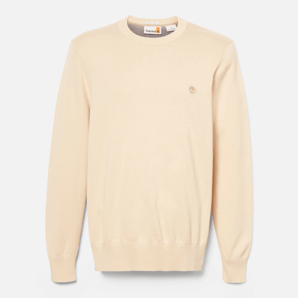 Timberland - Williams River Cotton Jumper for Men in Beige