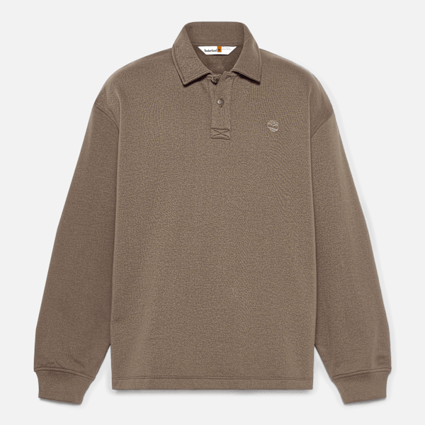 Timberland - Polo Sweatshirt for Men in Brown