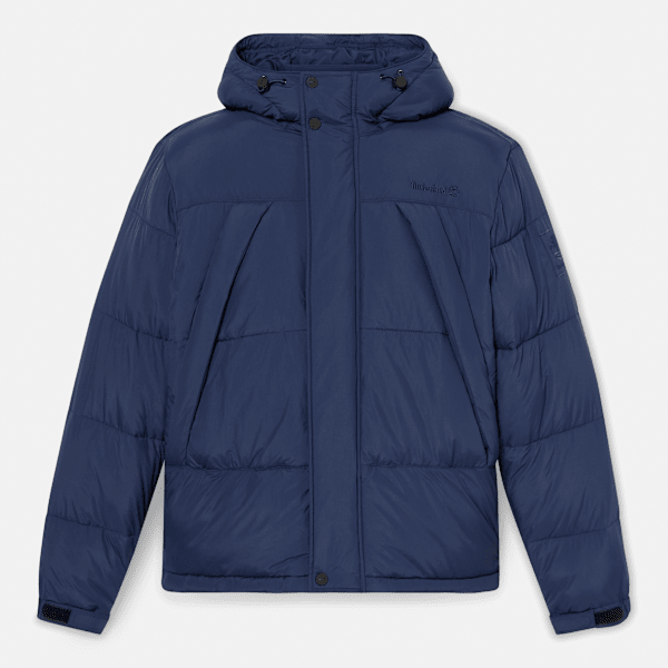 Timberland - Durable Water-Repellent Puffer Jacket for Men in Dark Blue