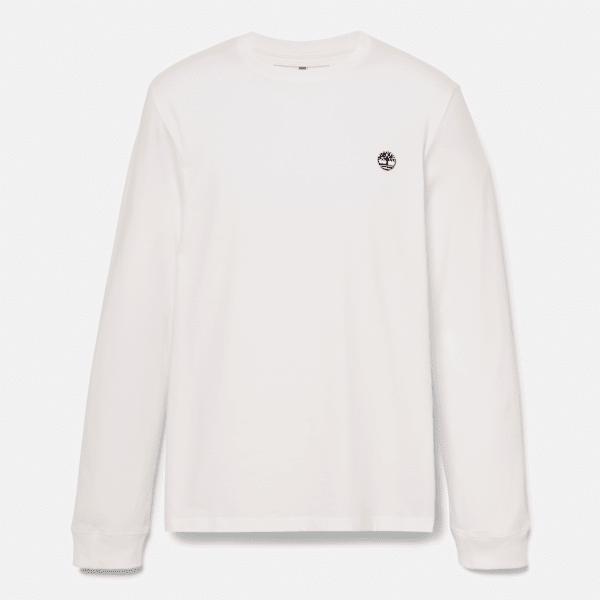 Timberland - Dunstan River Long-Sleeve T-Shirt for Men in White