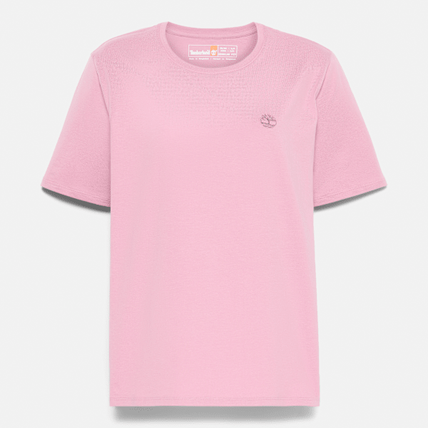 Timberland - Dunstan Kurzarm-T-Shirt für Damen in Pink