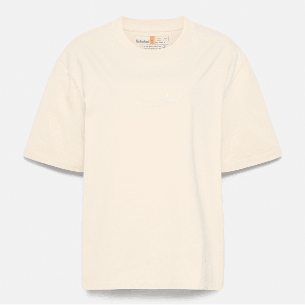 Timberland - Lush Comfort Kurzarm-T-Shirt für Damen in Beige