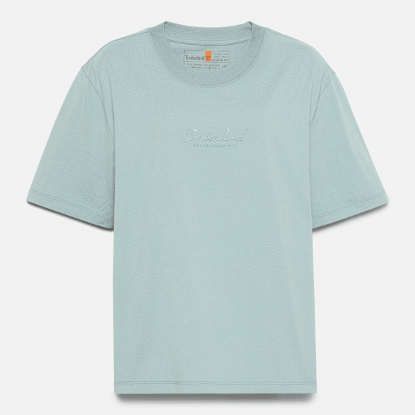Timberland - Lush Comfort Kurzarm-T-Shirt für Damen in Grau