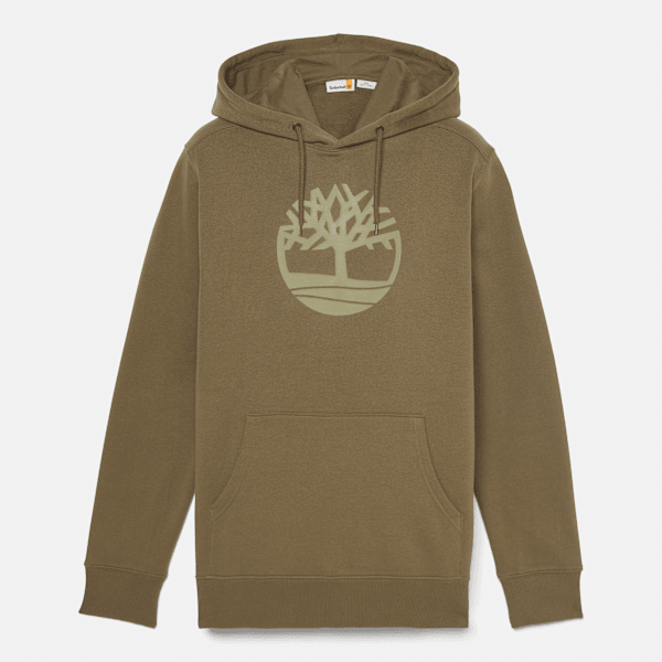 Timberland - Kennebec River Hoodie mit Baum-Logo für Herren in Grün