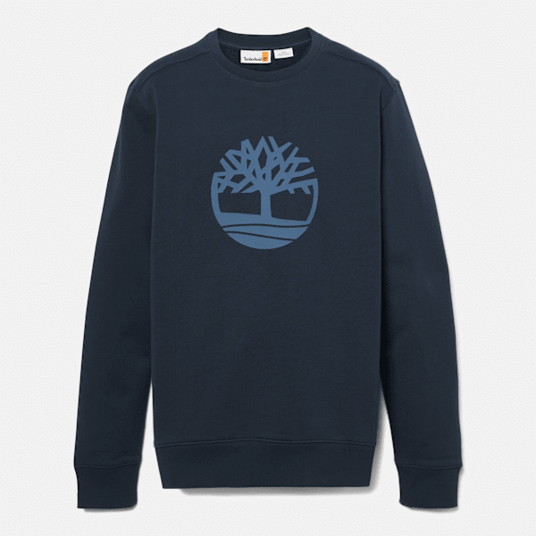 Timberland - Camisola de Gola Redonda Kennebec River para Homem em azul-escuro
