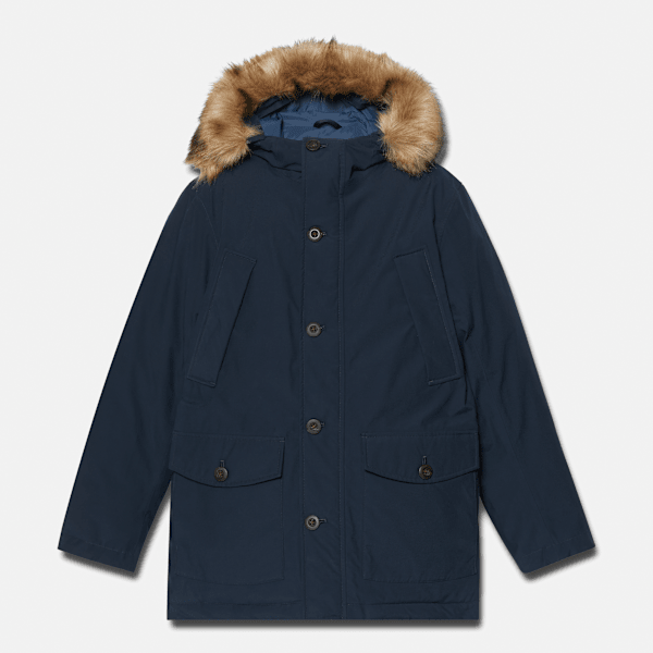 Timberland - Parka Impermeabile Scar Ridge da Uomo in blu scuro