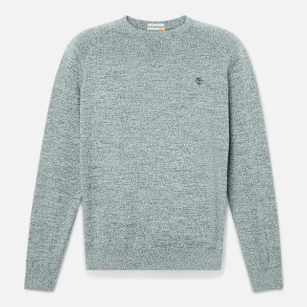 Timberland - Camisola de Gola Redonda com Mangas Raglã em Algodão Williams River para Homem em cinzento