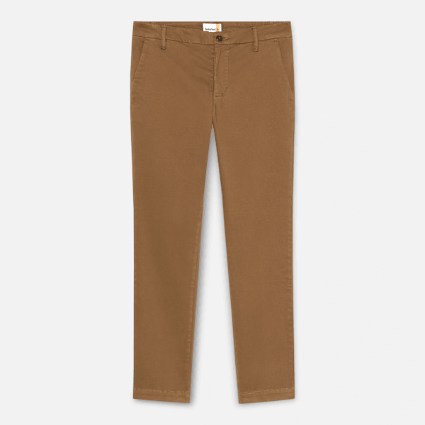 Timberland - Calças Chino Tingidas Claremont para Homem em amarelo-escuro