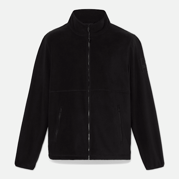 Timberland - Camisola em Malha Polar com Fecho de Correr Integral para Homem em preto