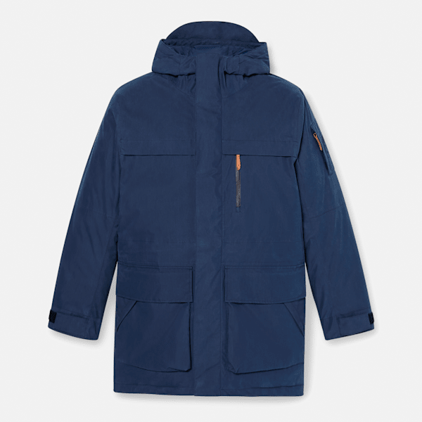 Timberland - Parka com Penugem Wilmington para Homem em azul-escuro