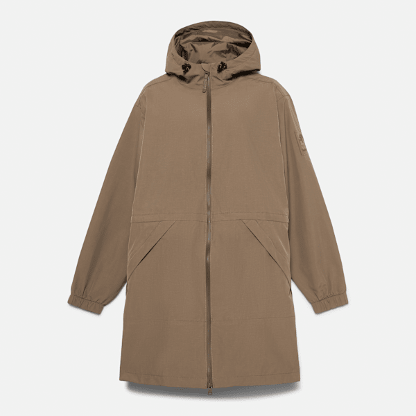 Timberland Winnick Waterproof Parka For Women In Brown Size S
