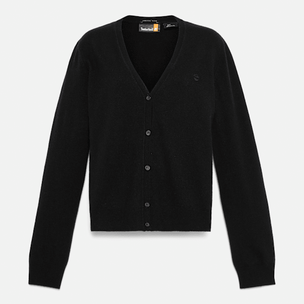 Timberland - Timberland Cardigan aus Merinowolle für Damen in Schwarz