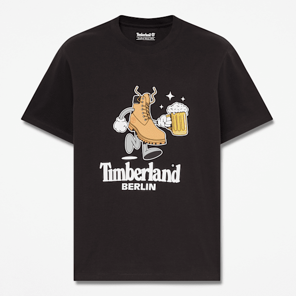 Timberland - All Gender Berlin Short-Sleeve T-Shirt in Black