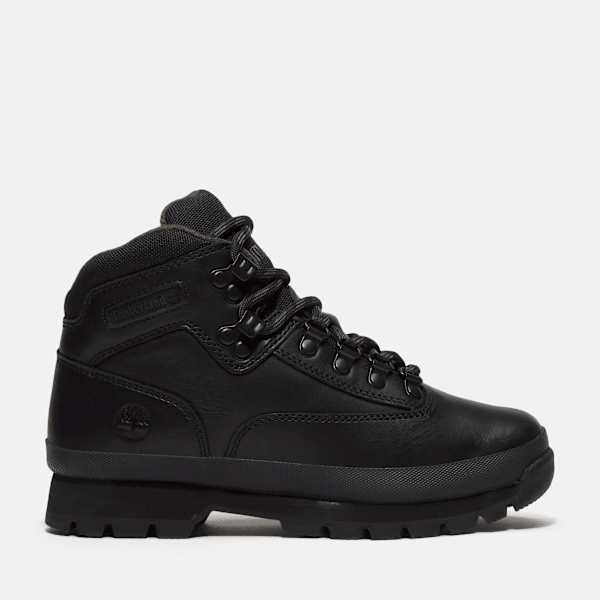 Timberland Euro Hiker For Women In Black Size 3.5