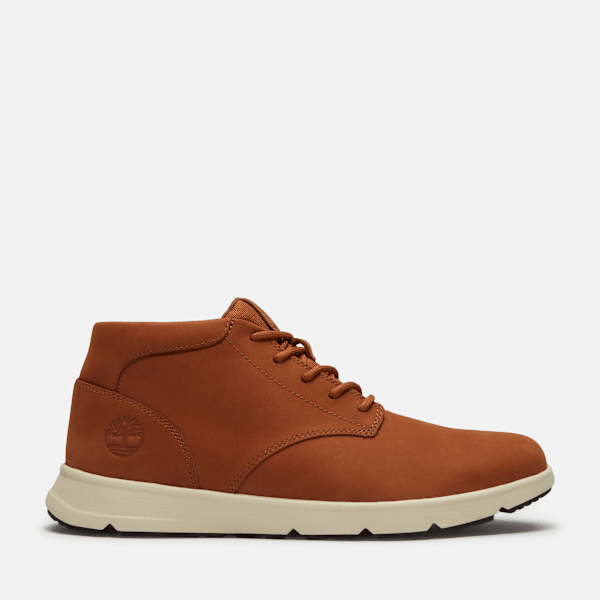 Timberland Parker Street Mid Trainer For Men In Brown Size 12.5