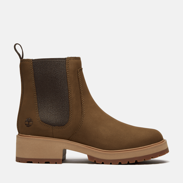 Timberland Carnaby Row Chelsea Boot For Women In Green Size 4.5