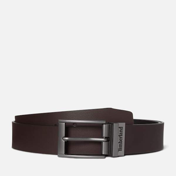 Timberland Bartley Classic Reversible Belt For Men In Brown/Black Size S