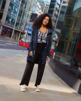 A sense of community with Elyse Fox with London bus in background