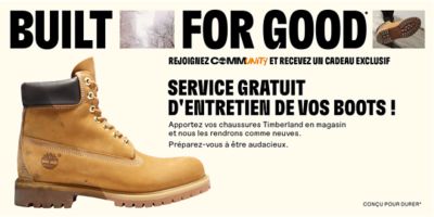 ENTRETIEN DES BOOTS Timberland LU