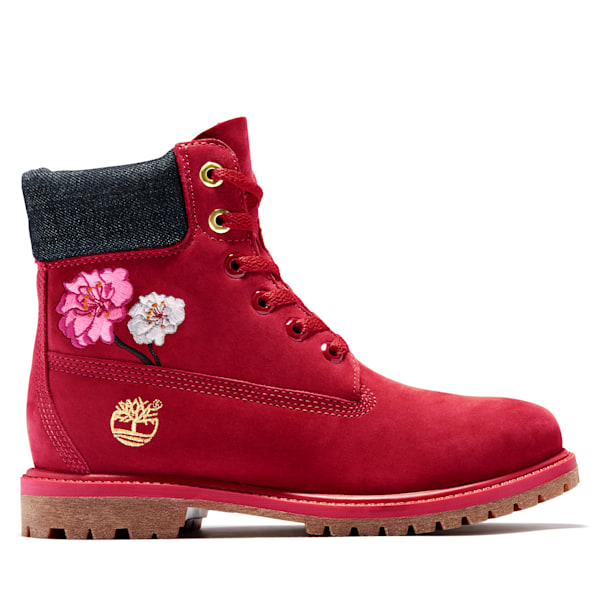 Embroidered timberland boots best sale