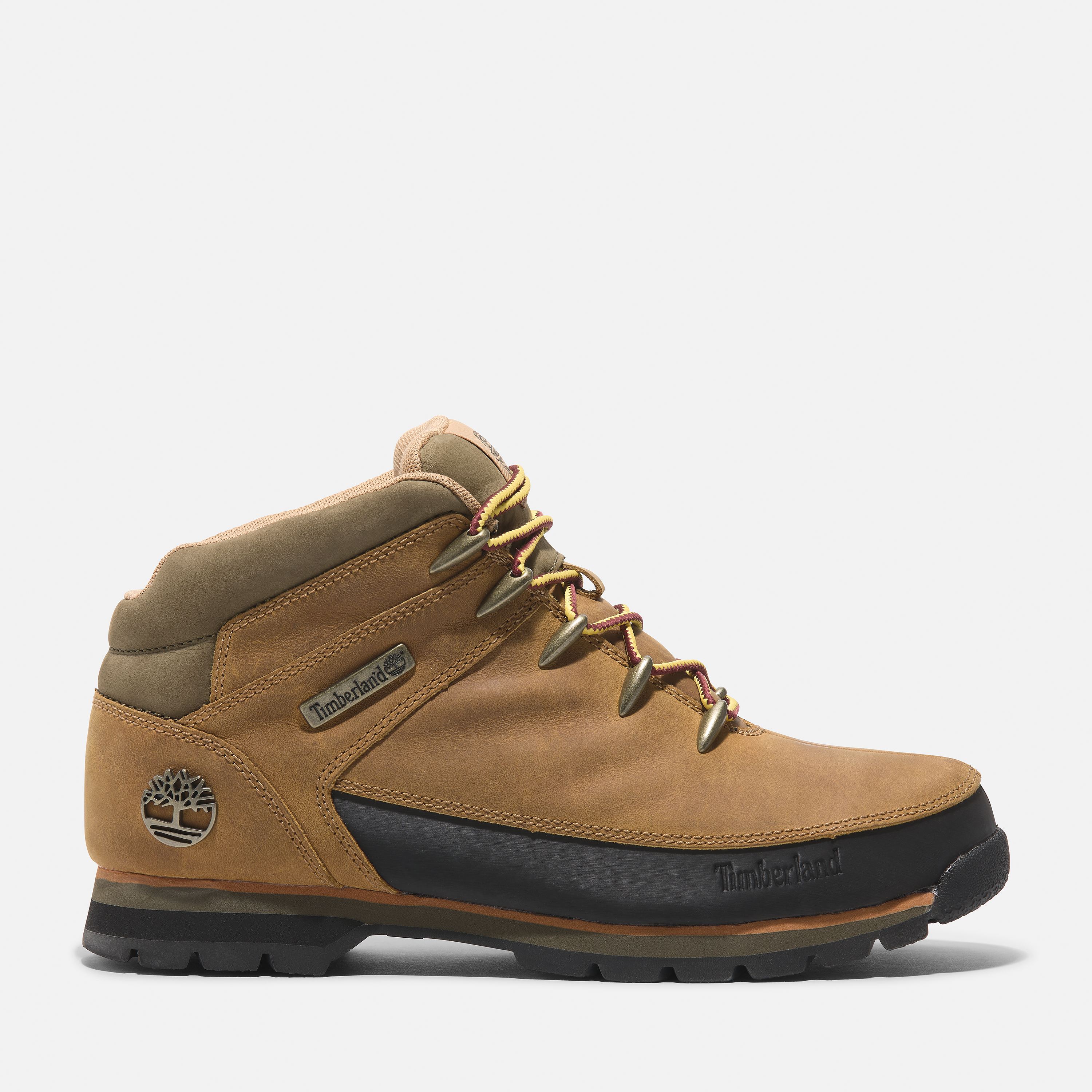 Bota com Atacadores Mid Euro Sprint para Homem em amarelo