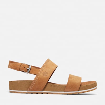 Timberland Malibu Waves Backstrap Sandal for Women in Brown, Woman, Brown