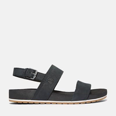 Timberland Malibu Waves Backstrap Sandal for Women in Black, Woman, Black