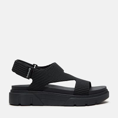 Timberland Greyfield Backstrap Sandal for Women in Black, Woman, Black