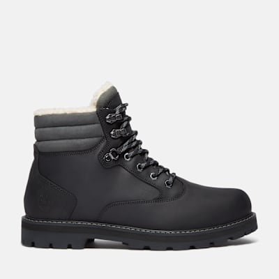 Timberland Britton Road Mid Waterproof Boot for Men in Black, Man, Black